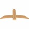 Ekena Millwork Bellingham Timber Gable Bracket, Western Red Cedar, 48"W x 24"H x 1 1/2"D x 5 1/2"F, 12/12 Pitch GBW048X24X0206BEL00SWR - alternate 2